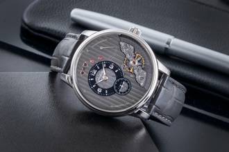 Thumbnail von Glashütte Original PanoInverse XL Stahl Handaufzug Herren Ref. 1-66-06-04-22-62 B&P 2017