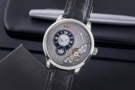  Glashütte Original PanoInverse XL Stahl Handaufzug Herren Ref. 1-66-06-04-22-62 B&P 2017 