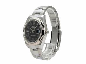 Thumbnail von Rolex Datejust II Edelstahl / Weißgold Ref. 116334 Schwarz R