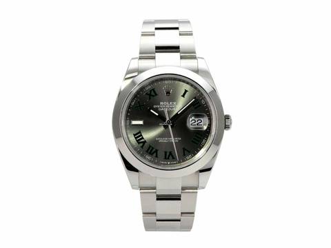  Rolex Datejust 41 Ref. 126300 Edelstahl Rhodium Röm Oyster-Band 