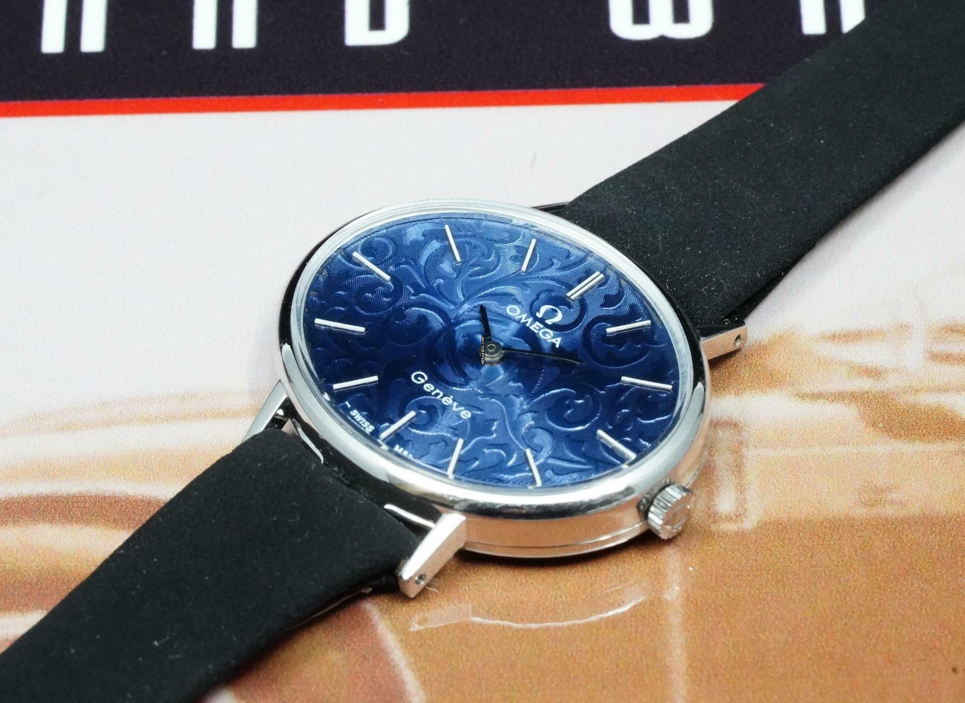 Thumbnail von Omega Classic RARE NOS ELLIPSE WITH FLORAL DIAL FROM THE 70'S RARE VINTAGE