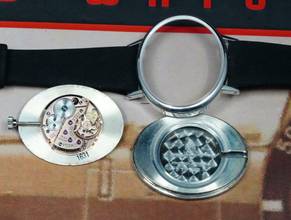 Thumbnail von Omega Classic RARE NOS ELLIPSE WITH FLORAL DIAL FROM THE 70'S RARE VINTAGE