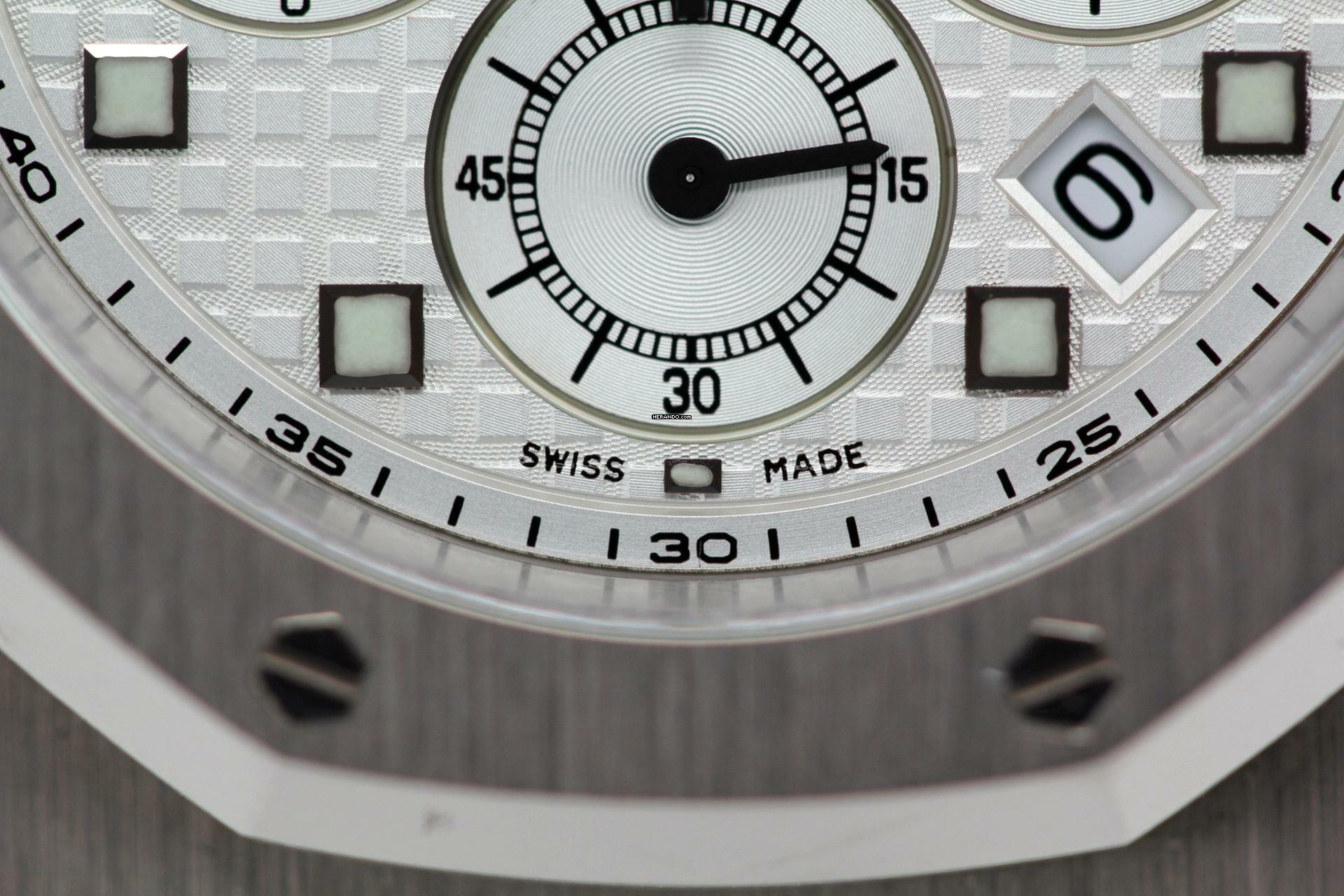 Thumbnail von Audemars Piguet Royal Oak Chronograph original AP Certificate and Box