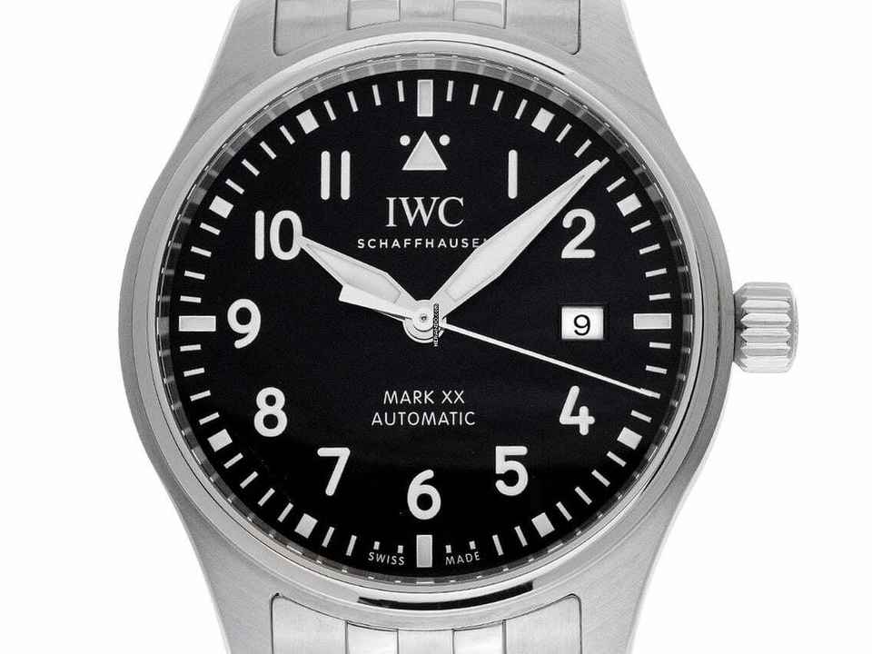 IWC Fliegeruhr Mark Pilot’s Watch Mark XX Ref.IW328202 2023 Full Set wie Neu Pilot’s Watch Mark XX 