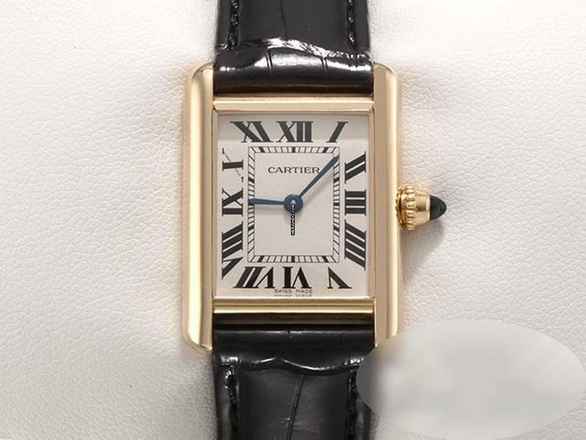  Cartier Tank Louis Cartier Kleines Modell Gelbgold 750 2020 W1529856 Gold Damen 18kt Yellow Gold 