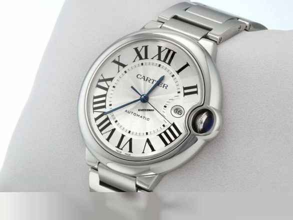  Cartier Ballon Bleu 42mm 42 Mm 2013 W69012z4 Edelstahl Automatik Herren Damen Stahl Steel 