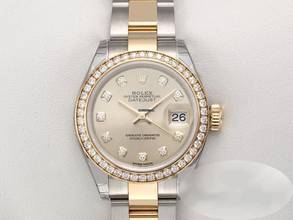 Thumbnail von Rolex Lady-Datejust 28 279383 Rbr 2023 Stahl Gelbgold 750 Diamanten Automatik Stainless Steel 18kt Yellow Gold Jubilé-band Chronometer Oyster
