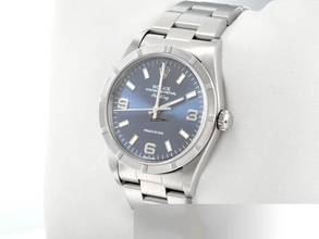 Thumbnail von Rolex Air King 34 Mm 14010m 2001/02 Edelstahl Automatik Medium Stahl Stainless Steel Oyster-band Blue Dial