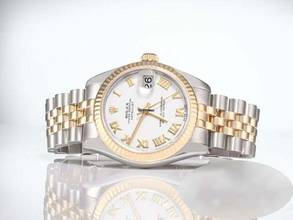 Thumbnail von Rolex Lady-Datejust Medium Datejust 31mm 178273 2014 Stahl Gelbgold 750 Automatik Stainless Steel 18kt Yellow Gold Damen Jubilé-band Chronometer Oyster White Dial
