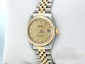 Thumbnail von Rolex Datejust 31 31mm 68273 Stahl Gelbgold 750 Diamanten Automatik Stainless Steel 18kt Yellow Gold Jubilé-band Chronometer Oyster