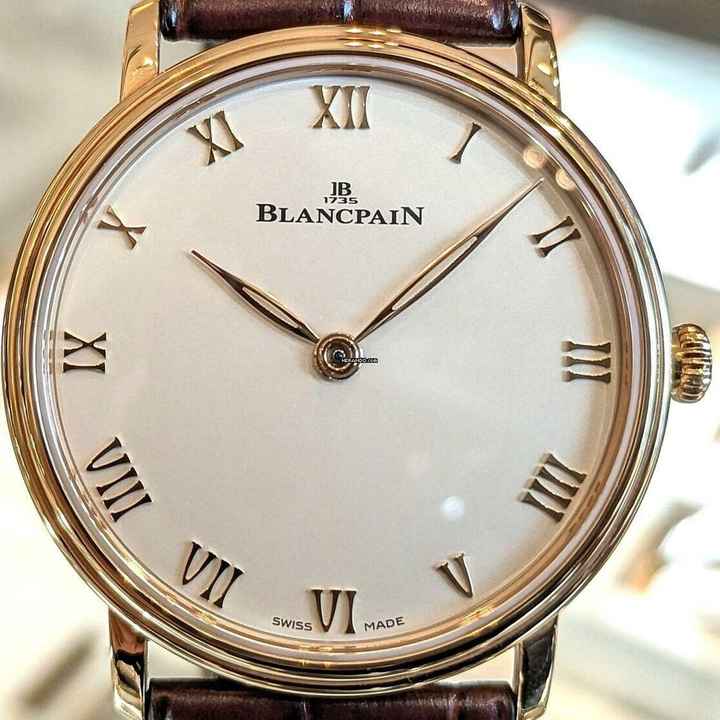  Blancpain Villeret Ultraflach Ultraplate NEW FULL SET 