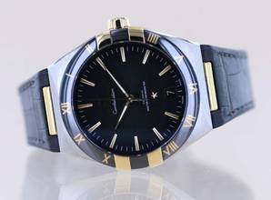 Thumbnail von Omega Constellation 41mm Black Gold Ceramic Green Dial Chronometer B+P