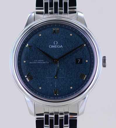  Omega De Ville Prestige Master Chronometer 41mm Green Dial Neu B+P 