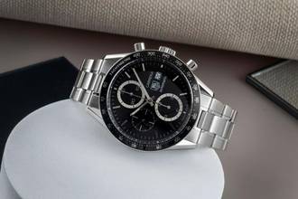 Thumbnail von TAG Heuer Carrera Calibre 16 Chronograph Stahl Automatik Herrenuhr Ref. CV2010.BA0788