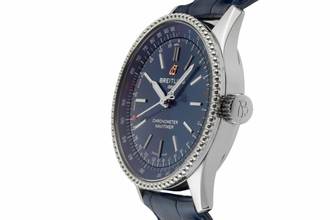 Thumbnail von Breitling Navitimer 35 Edelstahl Automatik Medium Ref A17395161C1P2 Papiere 2024