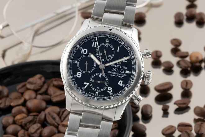  Breitling Navitimer 8 Chronograph Automatik Stahl Ref. A13314101B1A1 B&P 2019 