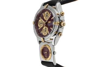 Thumbnail von Breitling Chronomat GT UTC Chronograph Stahl / Gold Automatik Herren Ref. B13350