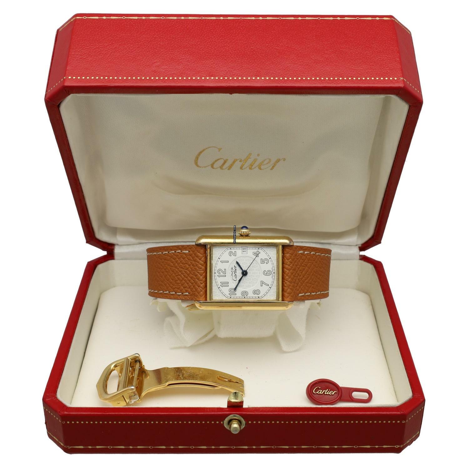 Thumbnail von Cartier Tank Must de Cartier XL Ref. 2413 Full set