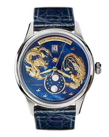  Azimuth THE BILLIONAIRE'S WATCH optional silver motiv dial 