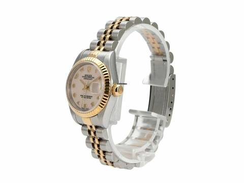 Rolex Lady-Datejust 26 Edelstahl Gelbgold 79173 Ivory Jubile-Band 