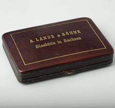 Thumbnail von A. Lange & Söhne Qualität 1A 18k Gold Taschenuhr-Original Etui und Zertifikat 1907 BOX and Pappers