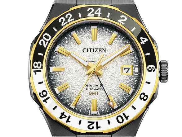  Citizen Mechanical Series 8 GMT Ref.NB6035-55H Full Set Neu Mechanical Series 8 GMT Limitiert 