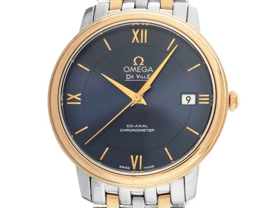  Omega De Ville Prestige Ref.424.20.37.20.03.002 2019 Full Set wie Neu Vintage De Ville Prestige 