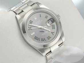 Thumbnail von Rolex Datejust 41 41mm 126300 2025 Wimbledon Edelstahl Automatik Stahl Stainless Steel Oyster-band Chronometer
