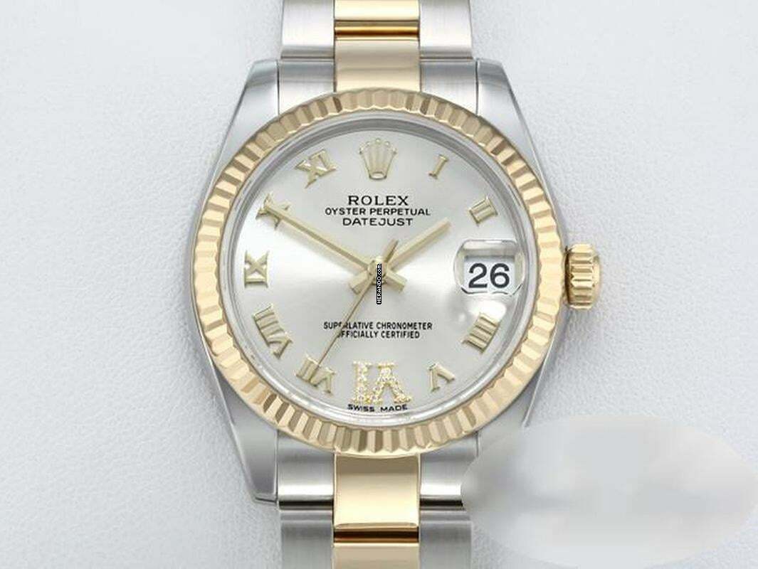 Rolex Lady-Datejust 31mm 178273 2012 Lc100 Stahl Gelbgold 750 Diamanten Stainless Steel 18kt Yellow Gold Oyster-band Chronometer