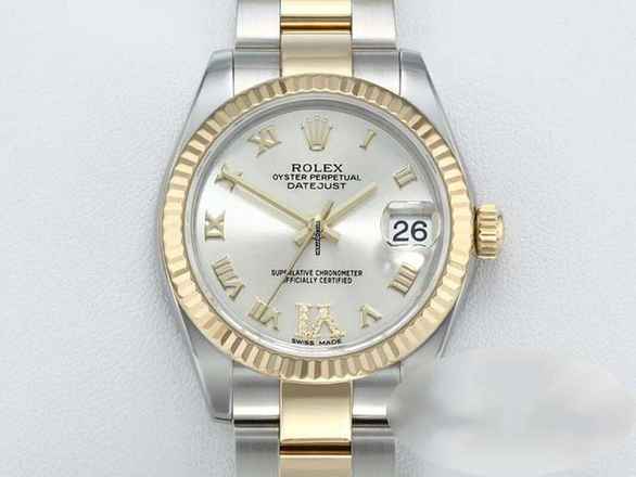  Rolex Lady-Datejust 31mm 178273 2012 Lc100 Stahl Gelbgold 750 Diamanten Stainless Steel 18kt Yellow Gold Oyster-band Chronometer 