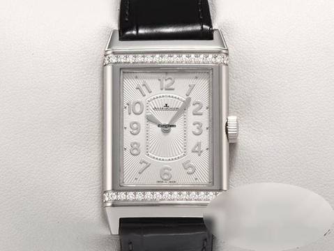  Jaeger-LeCoultre Grande Reverso Lady Ultra Thin 268.8.86 Edelstahl Diamanten Steel 