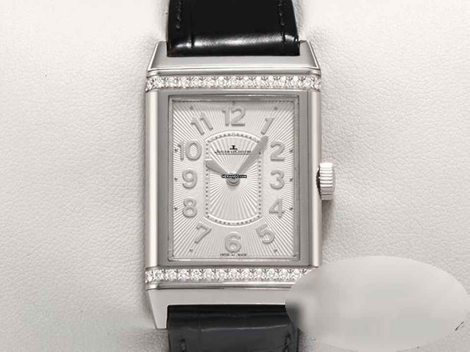  Jaeger-LeCoultre Grande Reverso Lady Ultra Thin 268.8.86 Edelstahl Diamanten Steel 