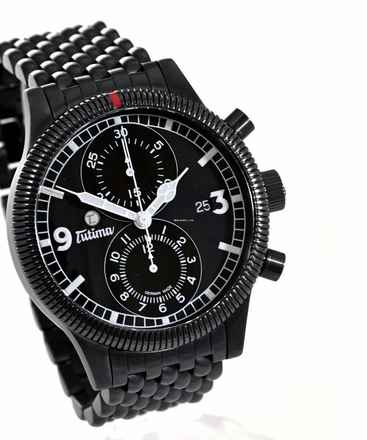  Tutima Grand Classic Black Chronograph Ref. 781-32 