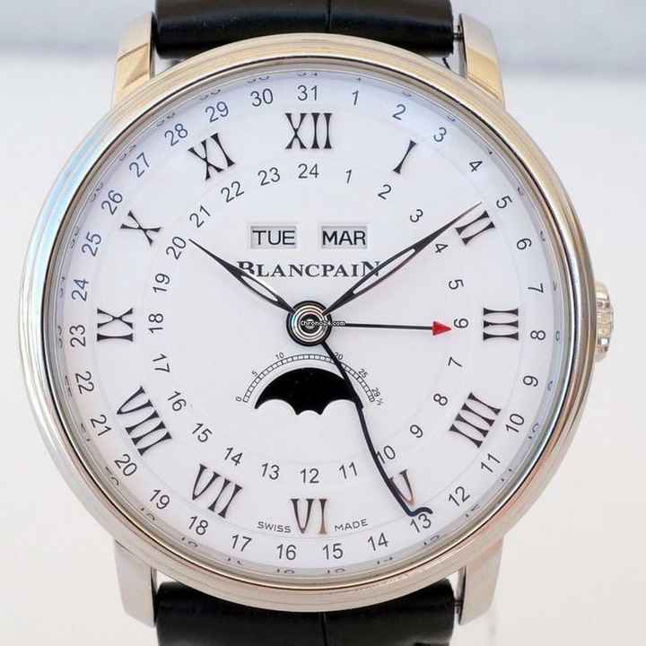  Blancpain Villeret Gmt Complet NEW FULL SET 