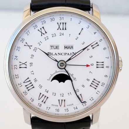  Blancpain Villeret Gmt Complet NEW FULL SET 