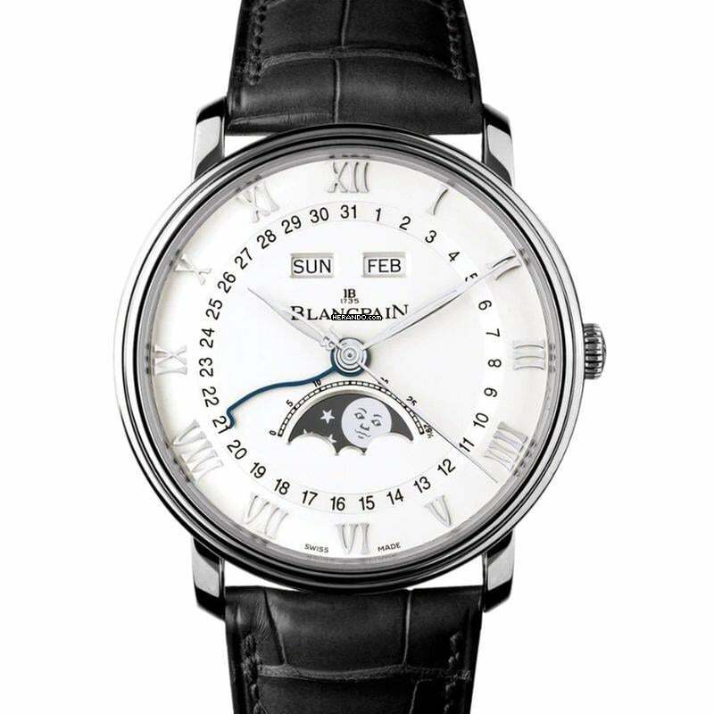  Blancpain Villeret Quantième Complet 38mm NEW FULL SET 