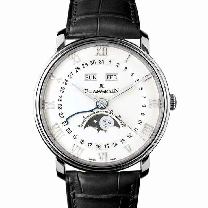  Blancpain Villeret Quantième Complet 38mm NEW FULL SET 