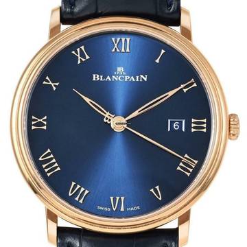  Blancpain Villeret Ultraflach Ultra Slim Automatic 40 Mm NEW FULL SET 