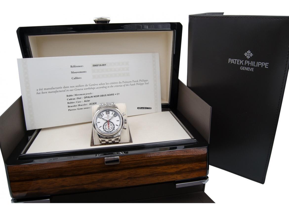 Thumbnail von Patek Philippe Annual Calendar Chronograph Complicazioni Calendario Annuale - Cronografo 5960/1a-001 New