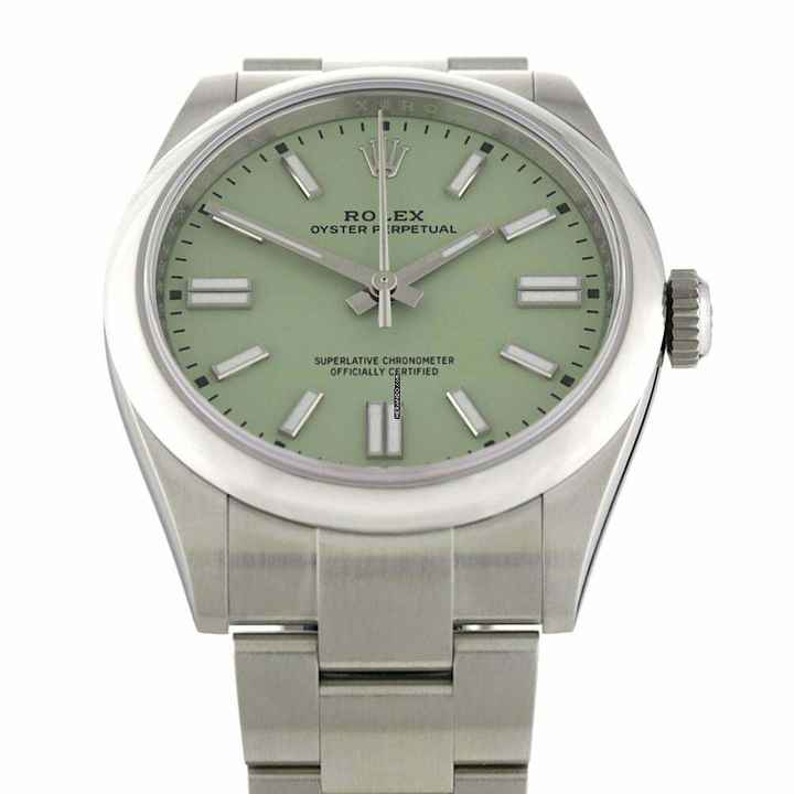  Rolex Oyster Perpetual 41 Pistachio BJ.2026 
