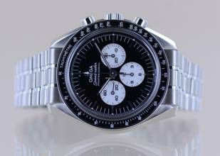 Thumbnail von Omega Speedmaster Professional Moonwatch Reverse Panda Moonwatch Saphirglas 3861 B+P