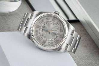 Thumbnail von Rolex Oyster Perpetual 36 Concentric Dial Stahl Weissgold Herrenuhr Ref. 116034