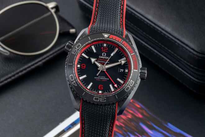  Omega Seamaster Planet Ocean 600M Co-Axial GMT 232.30.46.51.01.003 B&P 2020 