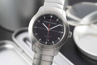 Thumbnail von Porsche Design by Eterna Edelstahl Automatik Herrenuhr Ref. 6602.41 B&P 2004