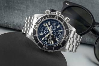 Thumbnail von Breitling Superocean Chronograph II Automatik Edelstahl Herrenuhr Ref. A13341