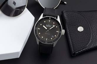 Thumbnail von Blancpain Fifty Fathoms Bathyscaphe Stahl Ref. 5000 1110 B52A