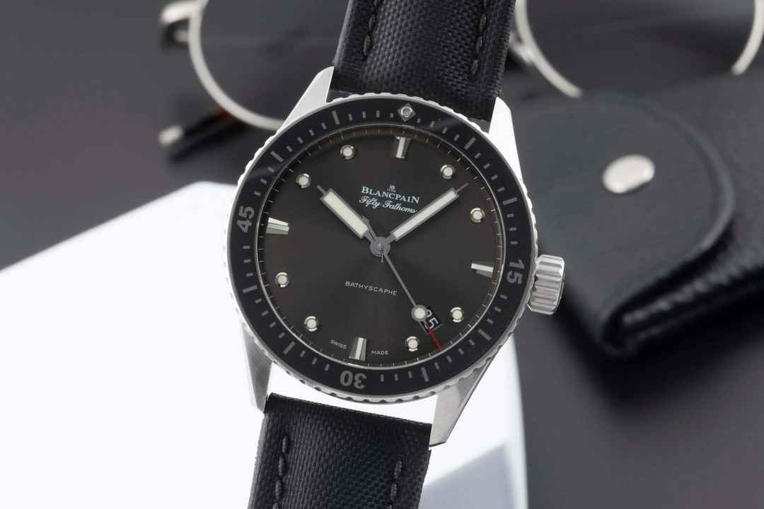  Blancpain Fifty Fathoms Bathyscaphe Stahl Ref. 5000 1110 B52A 