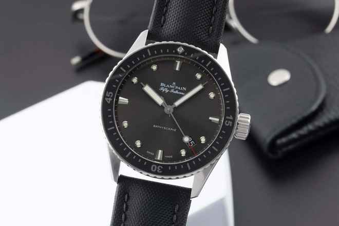  Blancpain Fifty Fathoms Bathyscaphe Stahl Ref. 5000 1110 B52A 