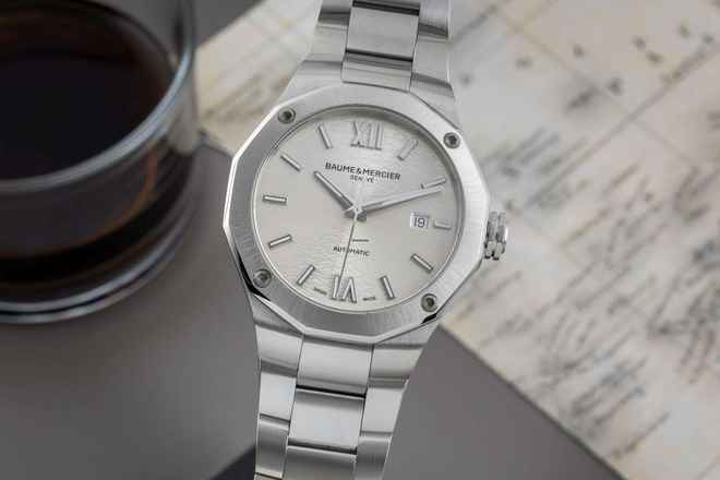  Baume & Mercier Riviera 42MM Edelstahl Automatik Herrenuhr Ref. M0A10622 65901 