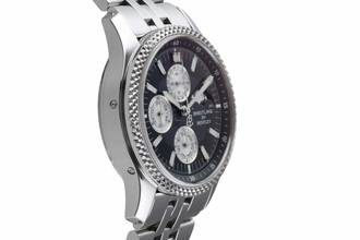 Thumbnail von Breitling Bentley Mark VI Chronograph Stahl / Platin Ref P1936212/B977 Papiere